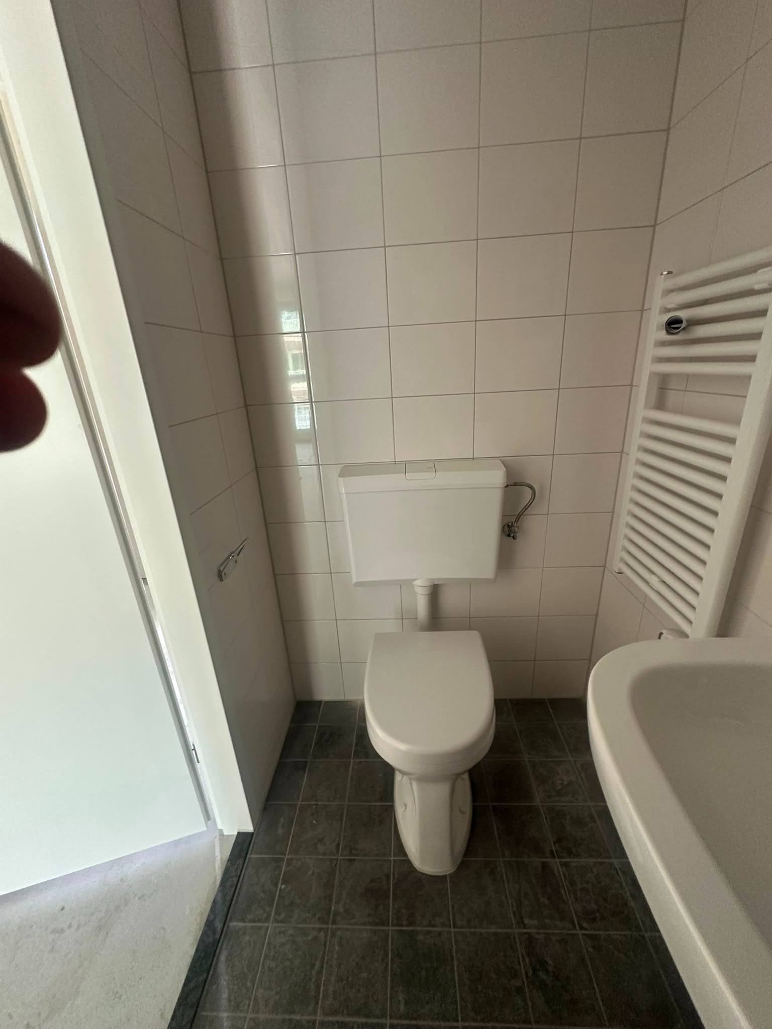 Complete bathroom fit-out in a modular home - tiling, fixtures and full plumbing from scratch
