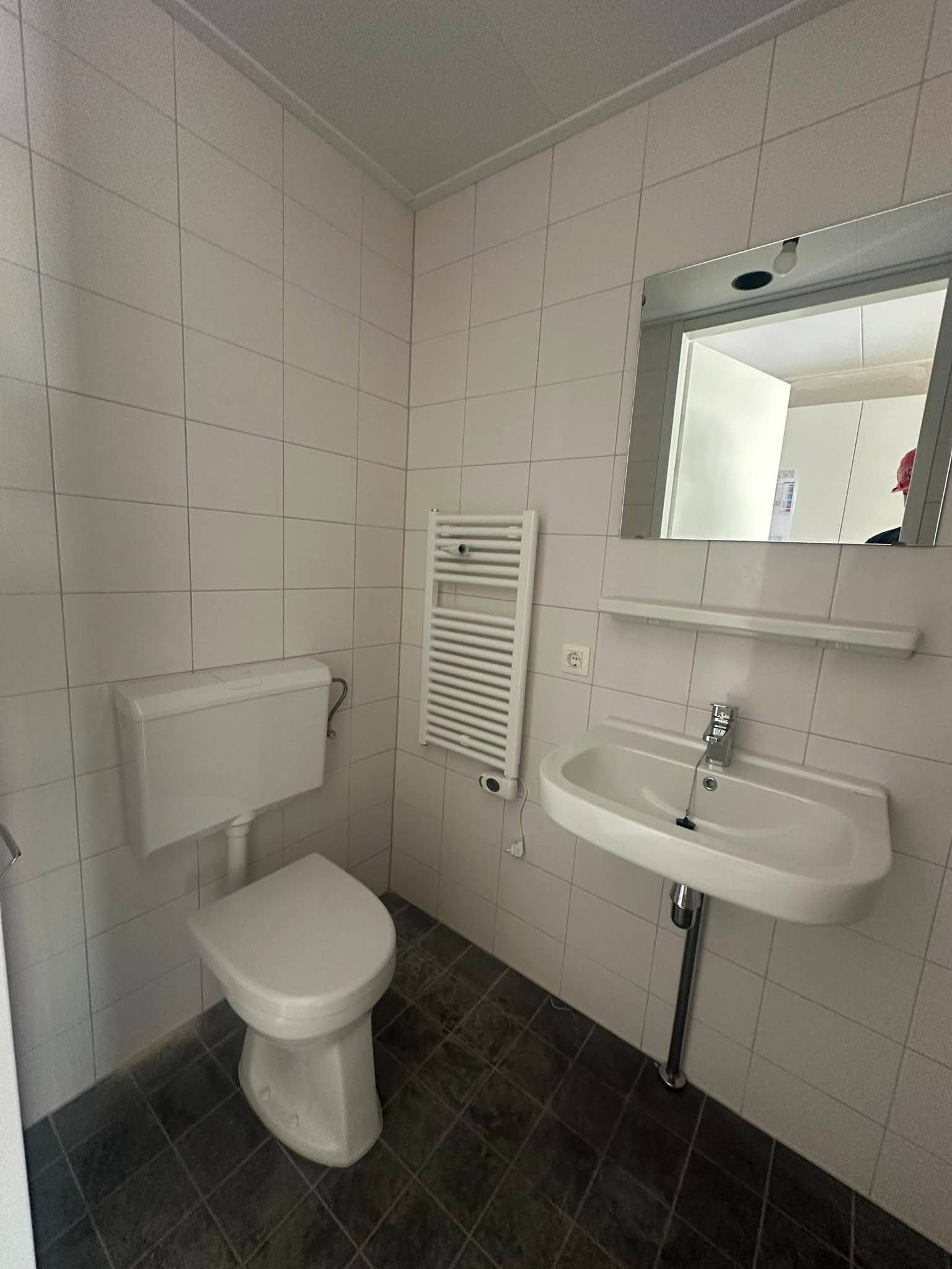 Complete bathroom fit-out in a modular home - tiling, fixtures and full plumbing from scratch