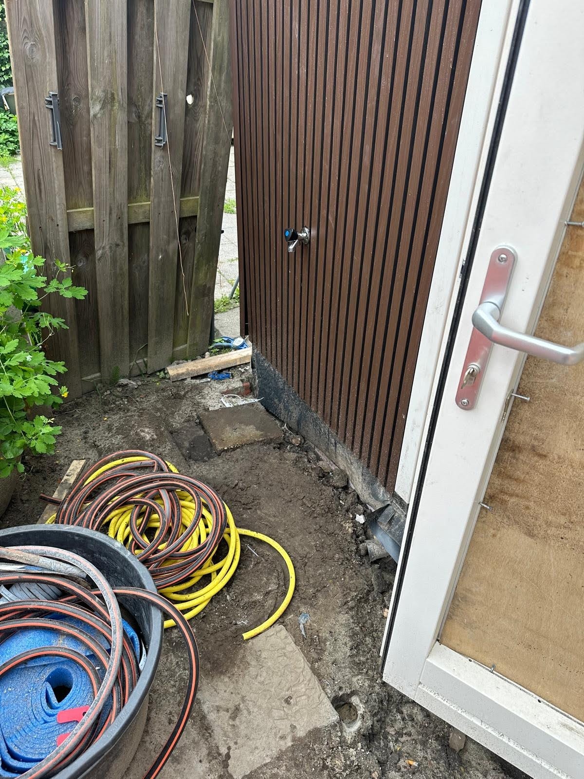 Complete water and drainage renovation - residential building