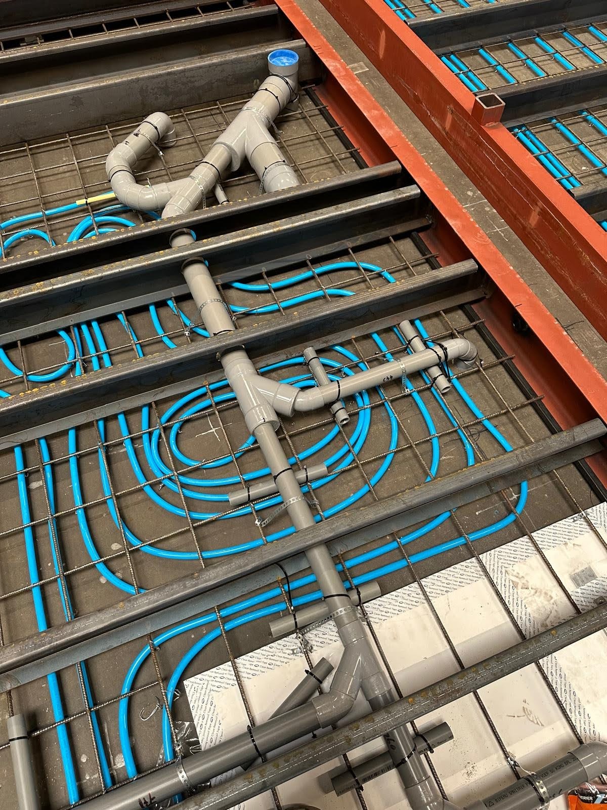 Complete water and drainage renovation - residential building