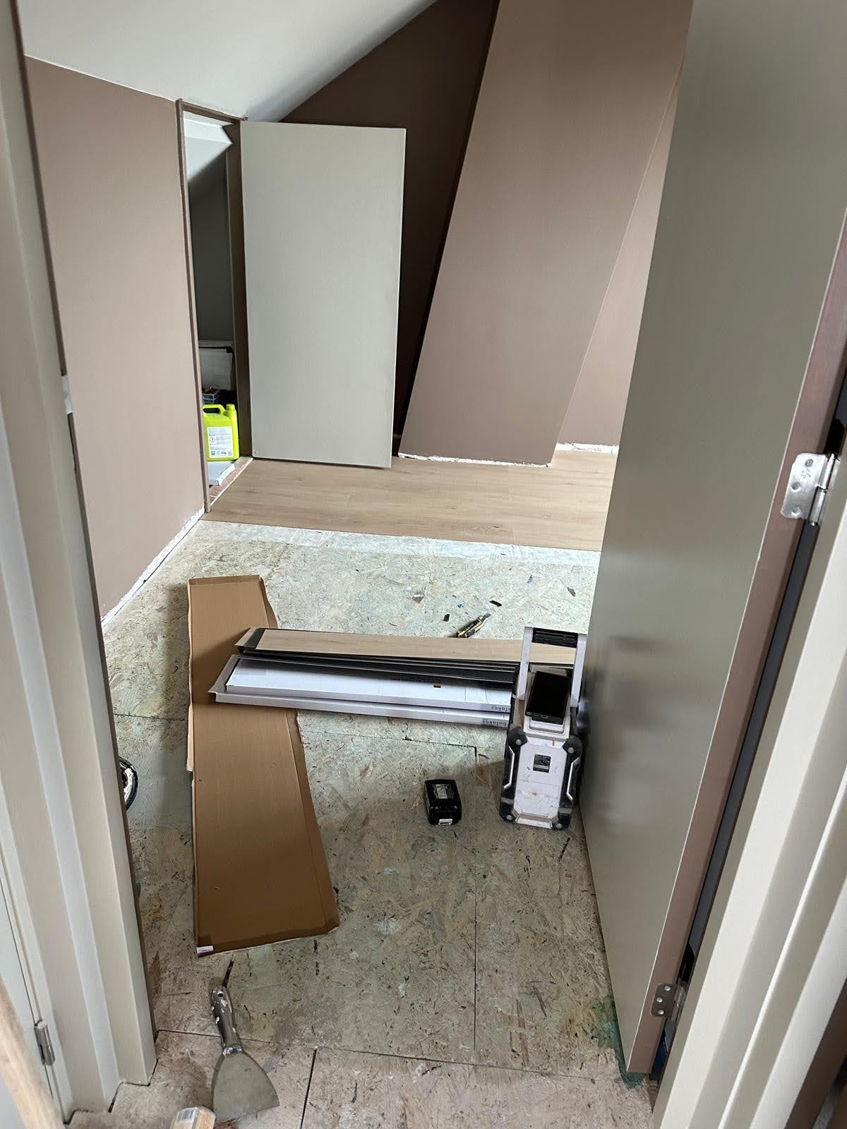 Complete apartment renovation from scratch - skim coats, tiling, painting and full fit-out